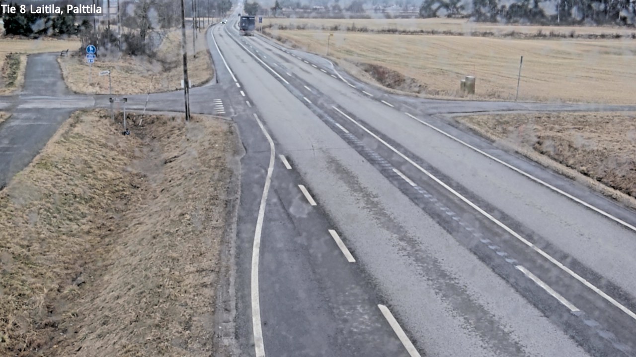 Weather Camera Image Väg 8 Laitila, Palttila, Laitila, Varsinais-Suomi