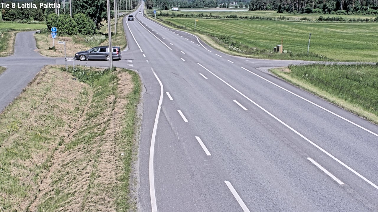 Kelikamerat Kuva Tie 8 Laitila, Palttila, Laitila, Varsinais-Suomi