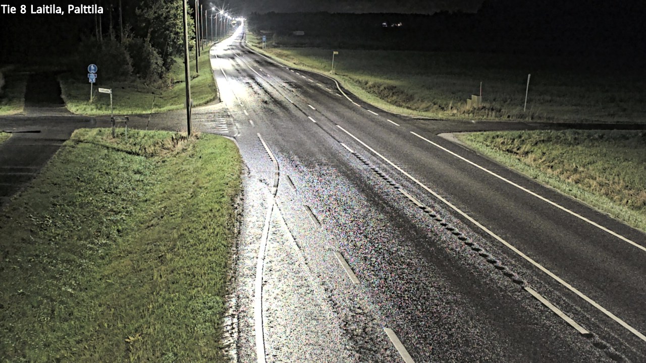 Weather Camera Image Road 8 Laitila, Palttila, Laitila, Varsinais-Suomi