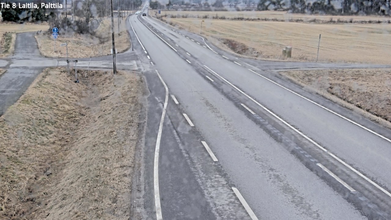 Weather Camera Image Väg 8 Laitila, Palttila, Laitila, Varsinais-Suomi