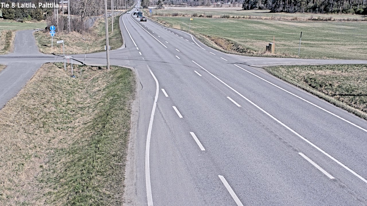 Kelikamerat Kuva Tie 8 Laitila, Palttila, Laitila, Varsinais-Suomi