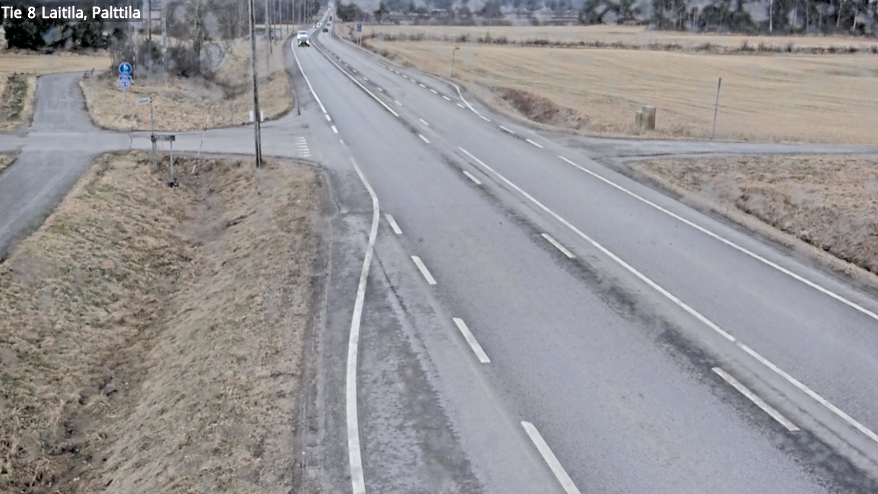 Weather Camera Image Väg 8 Laitila, Palttila, Laitila, Varsinais-Suomi