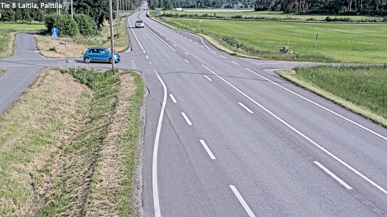 Kelikamerat Kuva Tie 8 Laitila, Palttila, Laitila, Varsinais-Suomi