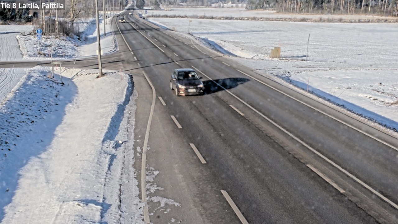 Kelikamerat Kuva Tie 8 Laitila, Palttila, Laitila, Varsinais-Suomi