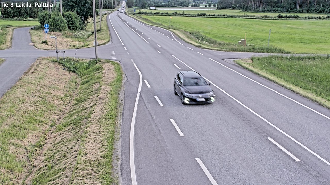 Kelikamerat Kuva Tie 8 Laitila, Palttila, Laitila, Varsinais-Suomi
