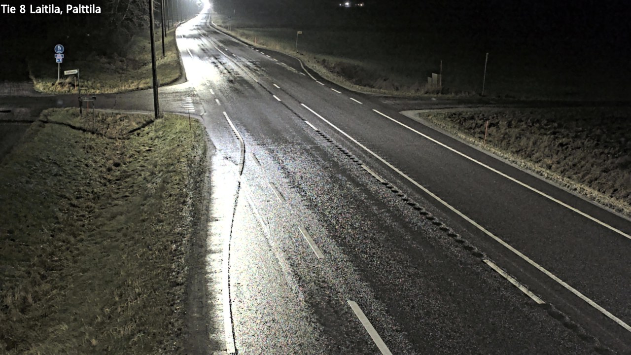Weather Camera Image Road 8 Laitila, Palttila, Laitila, Varsinais-Suomi