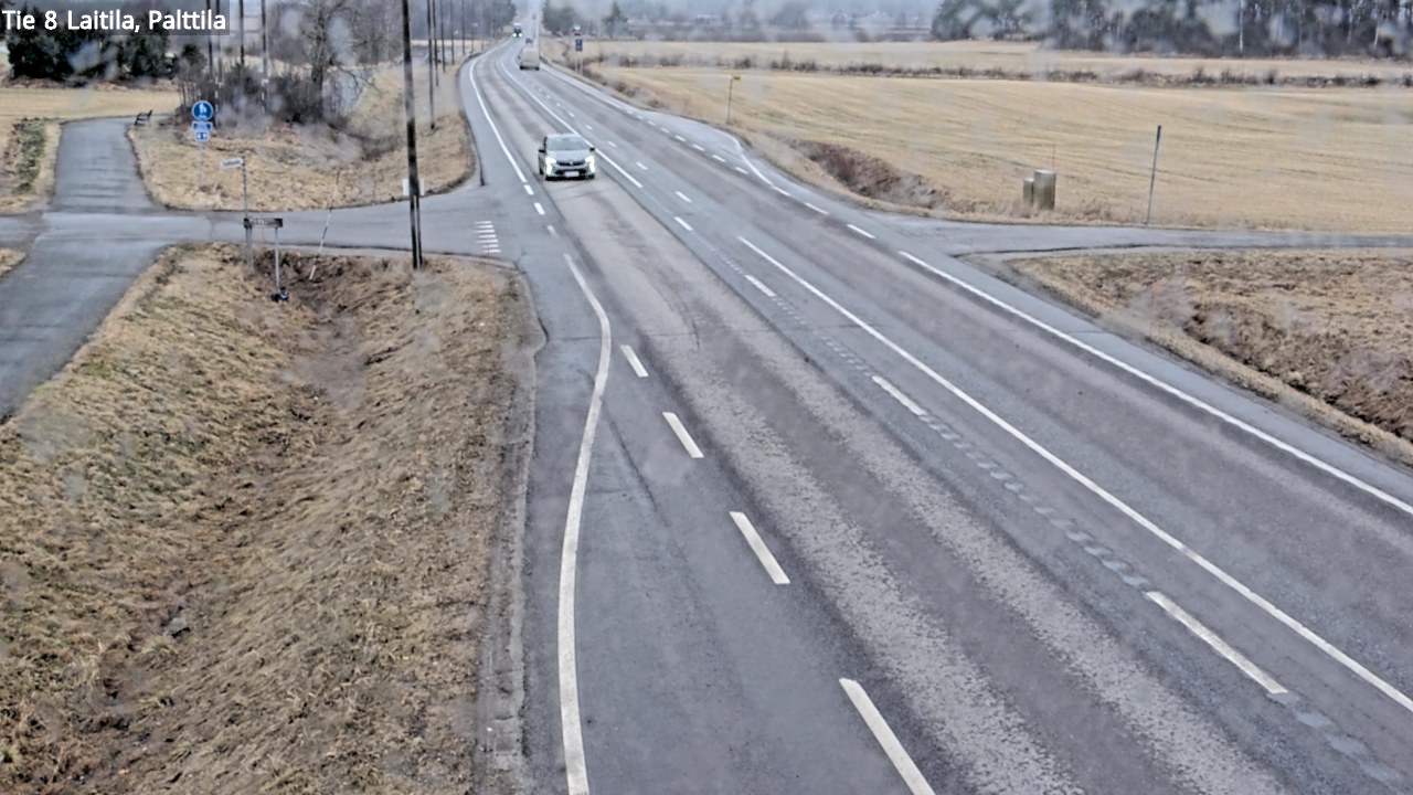 Weather Camera Image Väg 8 Laitila, Palttila, Laitila, Varsinais-Suomi