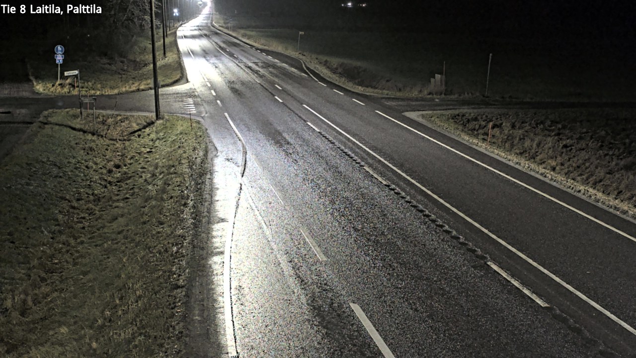 Weather Camera Image Väg 8 Laitila, Palttila, Laitila, Varsinais-Suomi