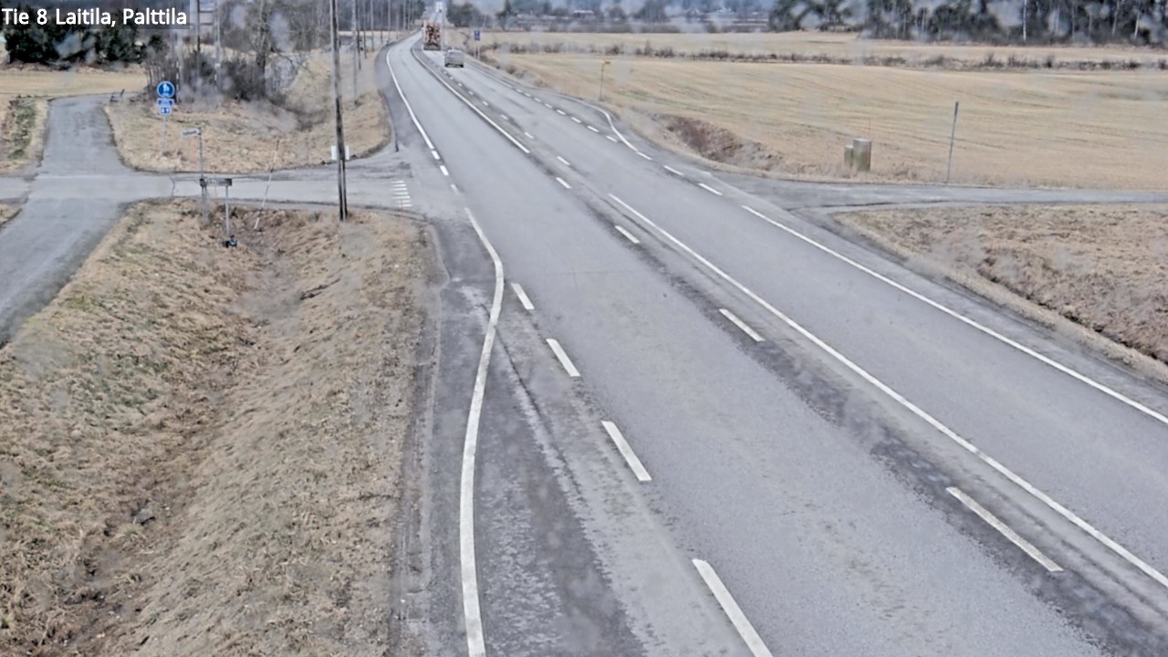 Weather Camera Image Väg 8 Laitila, Palttila, Laitila, Varsinais-Suomi