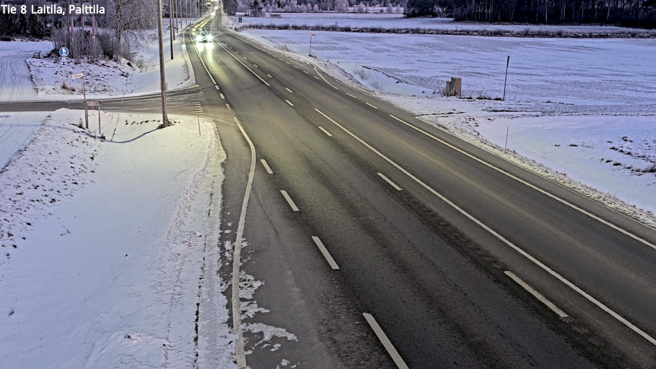 Kelikamerat Kuva Tie 8 Laitila, Palttila, Laitila, Varsinais-Suomi