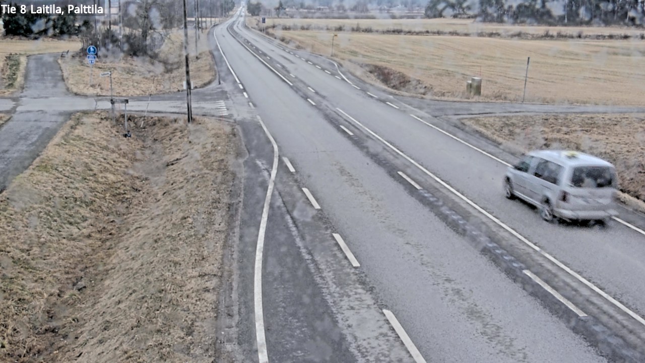 Weather Camera Image Väg 8 Laitila, Palttila, Laitila, Varsinais-Suomi