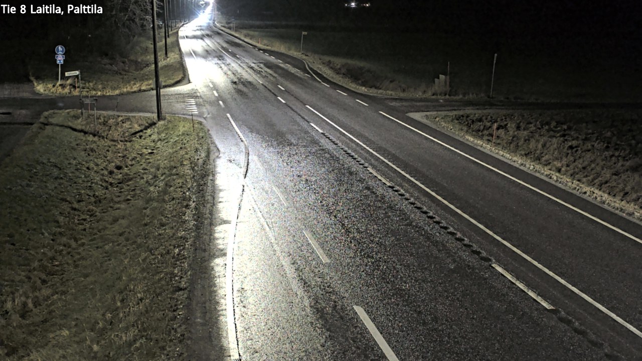 Weather Camera Image Väg 8 Laitila, Palttila, Laitila, Varsinais-Suomi