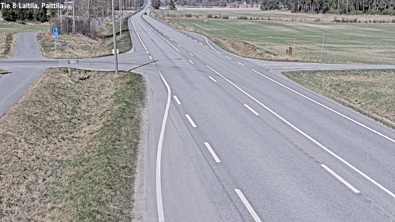 Kelikamerat Kuva Tie 8 Laitila, Palttila, Laitila, Varsinais-Suomi