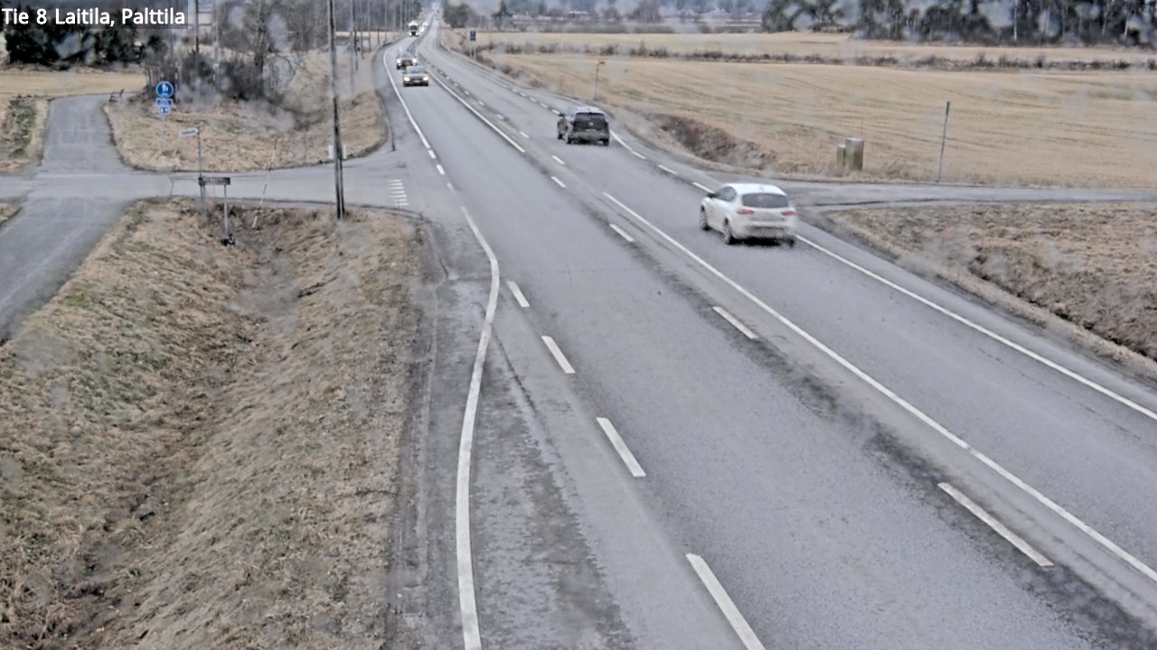Weather Camera Image Väg 8 Laitila, Palttila, Laitila, Varsinais-Suomi