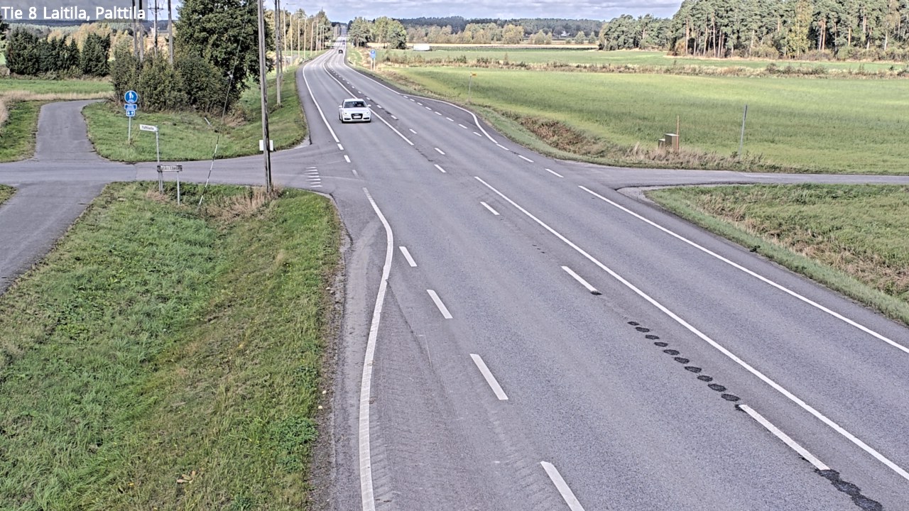 Kelikamerat Kuva Tie 8 Laitila, Palttila, Laitila, Varsinais-Suomi