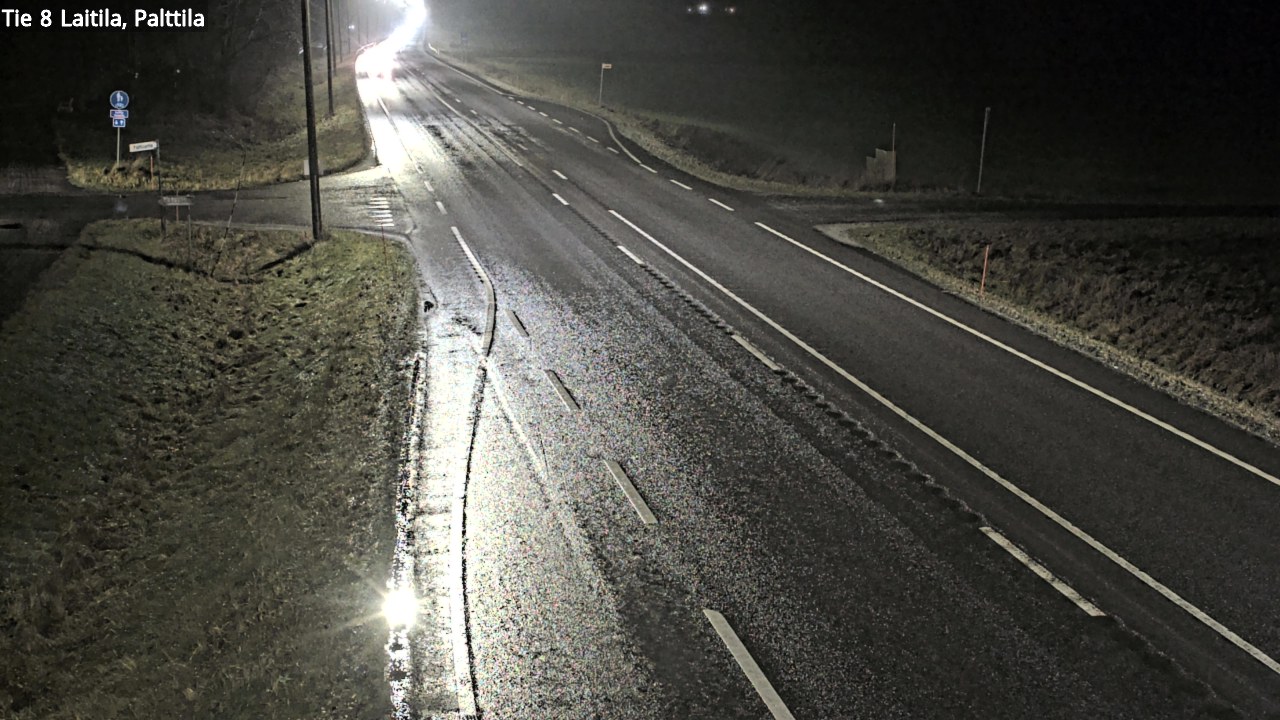 Weather Camera Image Road 8 Laitila, Palttila, Laitila, Varsinais-Suomi