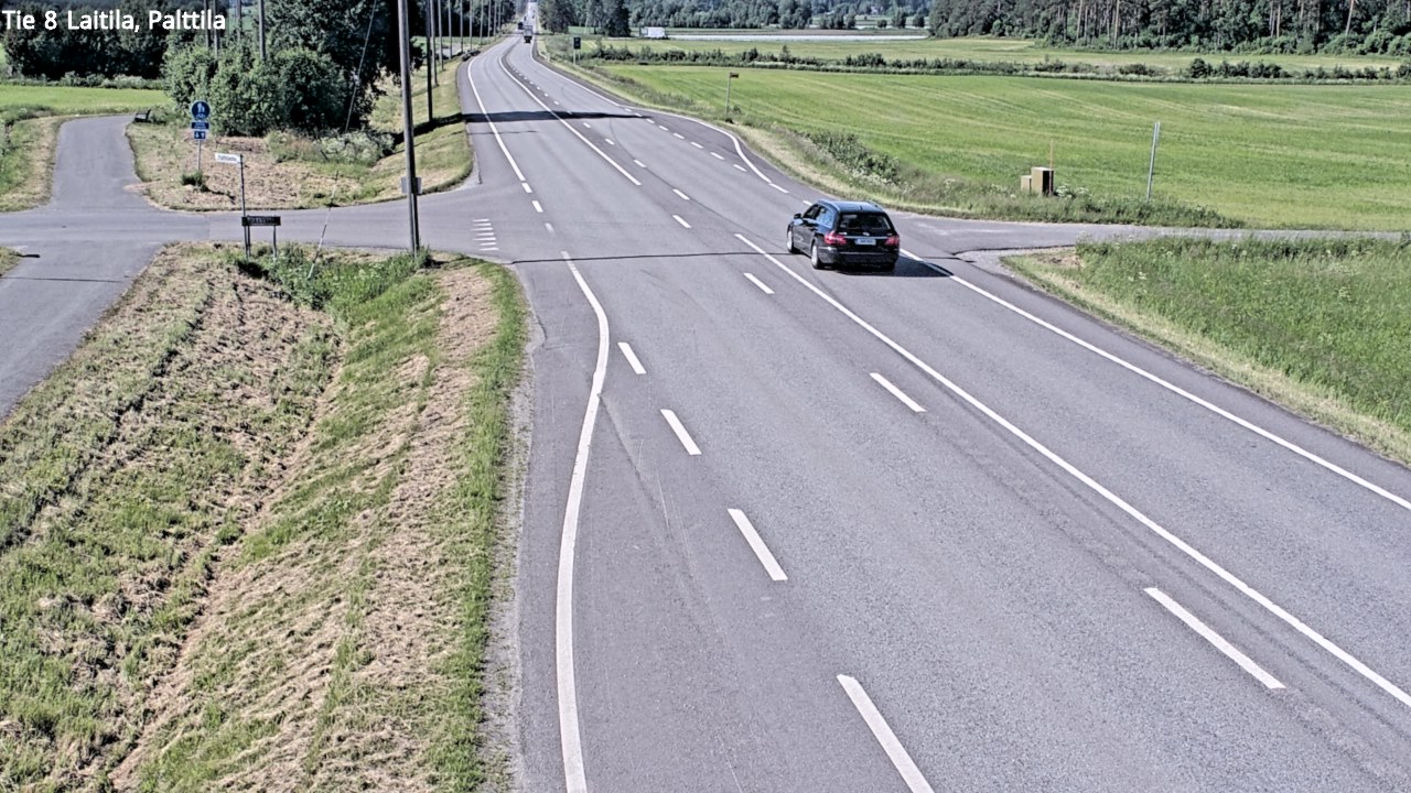 Kelikamerat Kuva Tie 8 Laitila, Palttila, Laitila, Varsinais-Suomi