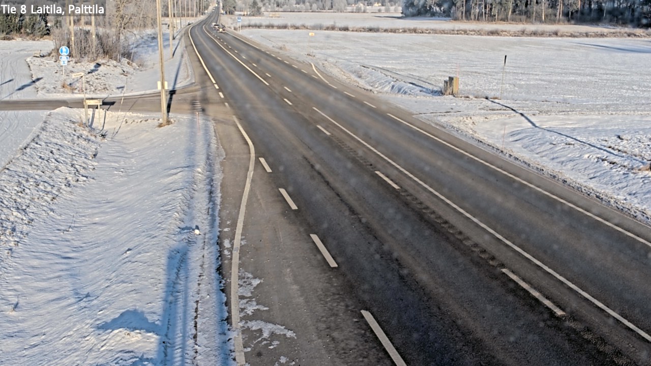 Kelikamerat Kuva Tie 8 Laitila, Palttila, Laitila, Varsinais-Suomi