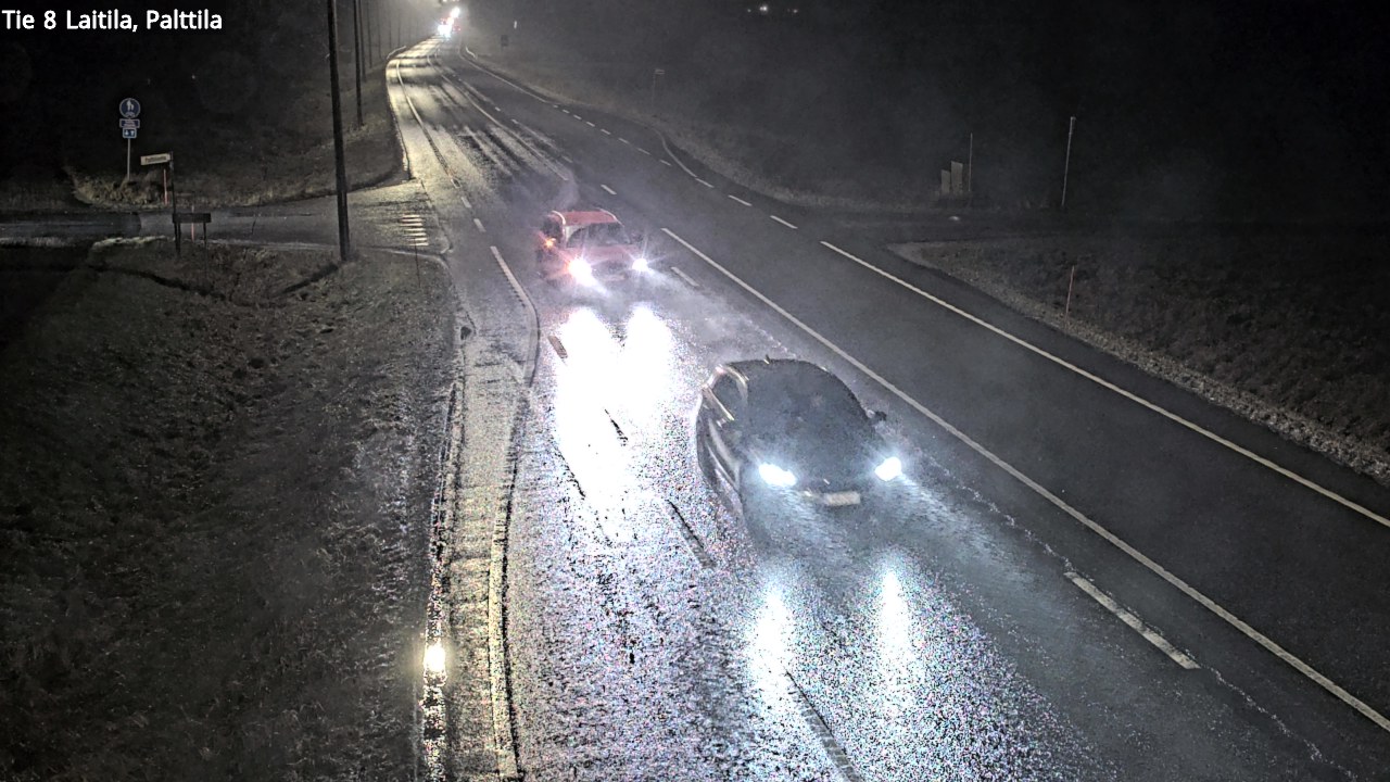 Weather Camera Image Road 8 Laitila, Palttila, Laitila, Varsinais-Suomi