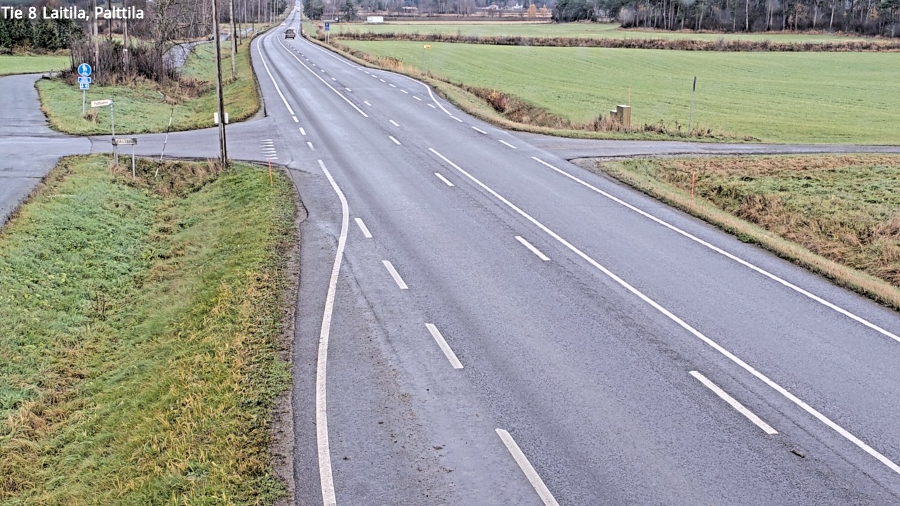 Kelikamerat Kuva Tie 8 Laitila, Palttila, Laitila, Varsinais-Suomi