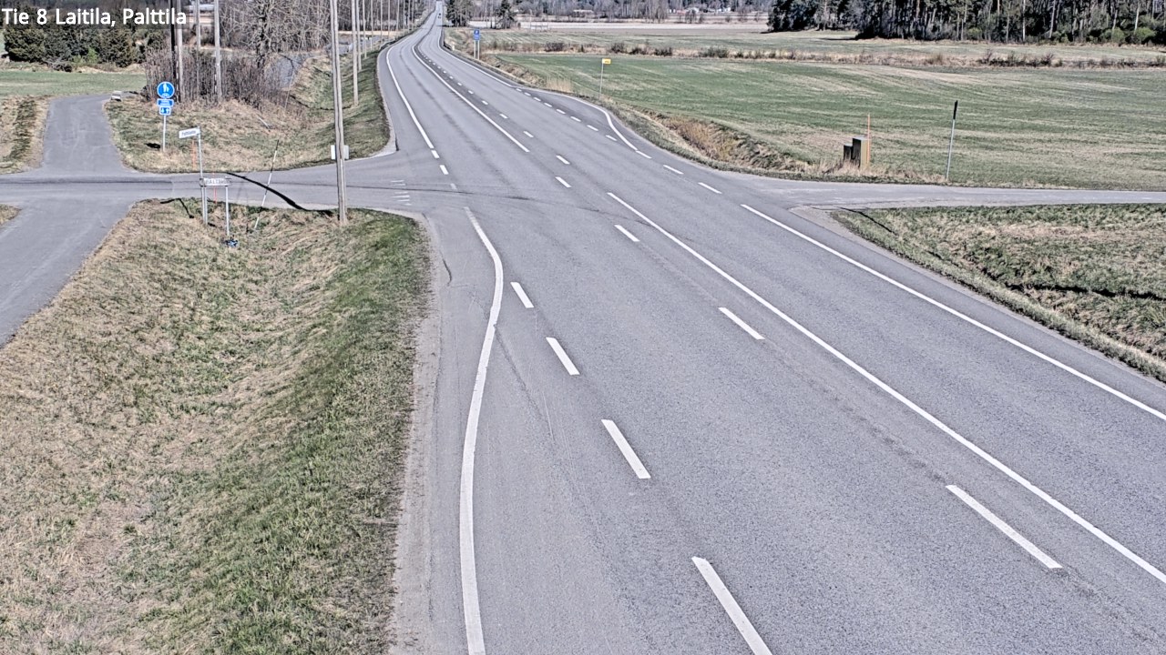 Kelikamerat Kuva Tie 8 Laitila, Palttila, Laitila, Varsinais-Suomi