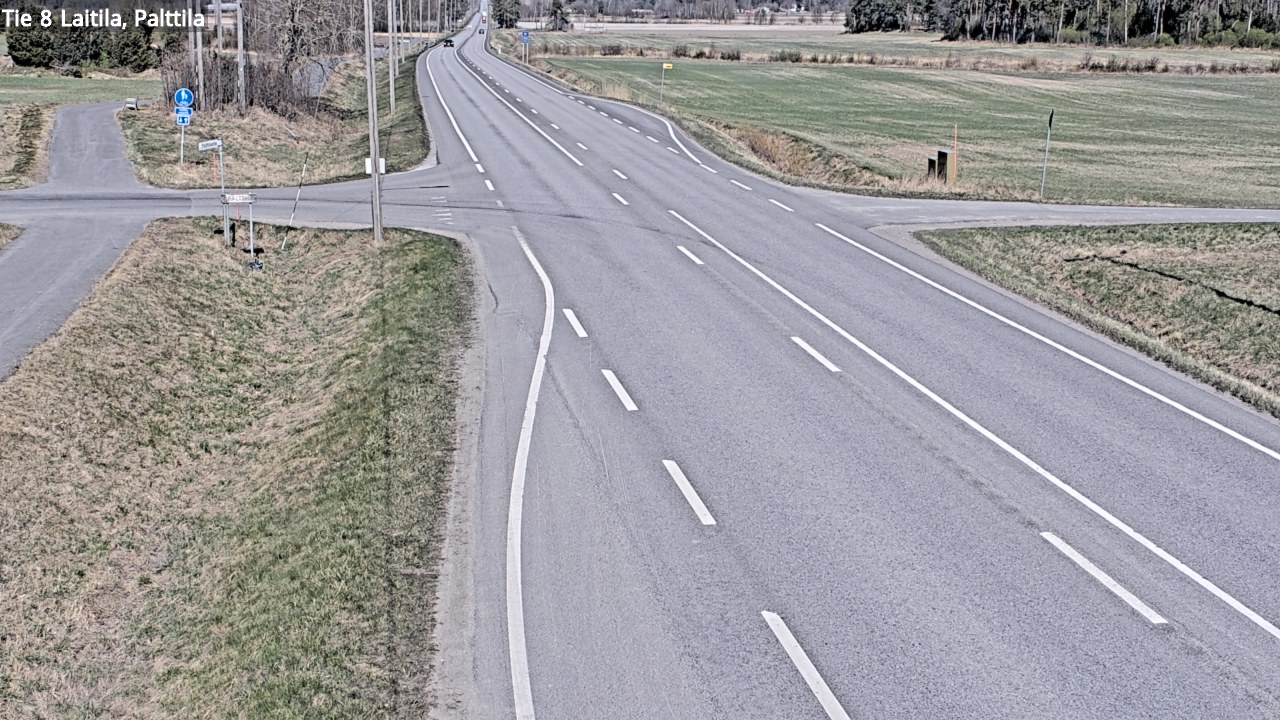 Kelikamerat Kuva Tie 8 Laitila, Palttila, Laitila, Varsinais-Suomi