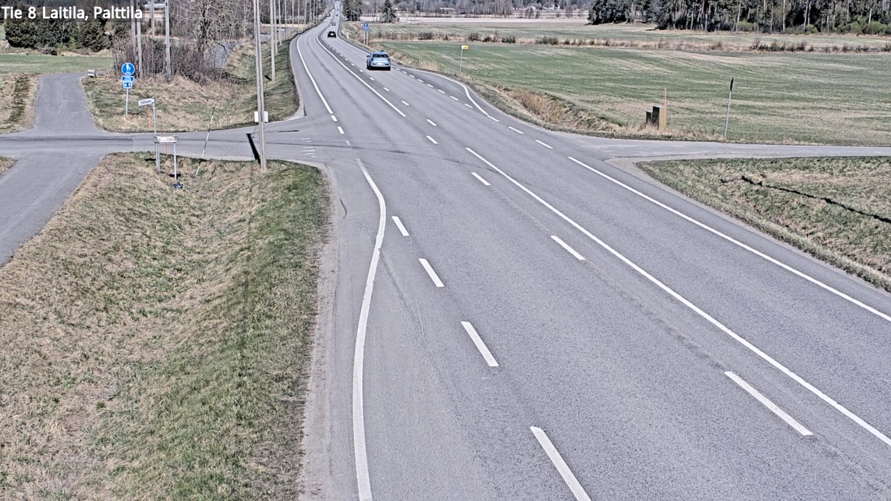 Kelikamerat Kuva Tie 8 Laitila, Palttila, Laitila, Varsinais-Suomi