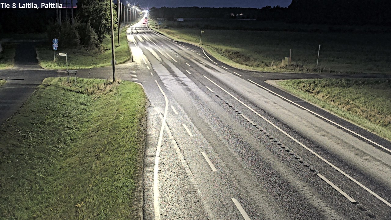 Weather Camera Image Road 8 Laitila, Palttila, Laitila, Varsinais-Suomi