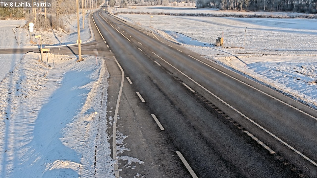 Kelikamerat Kuva Tie 8 Laitila, Palttila, Laitila, Varsinais-Suomi