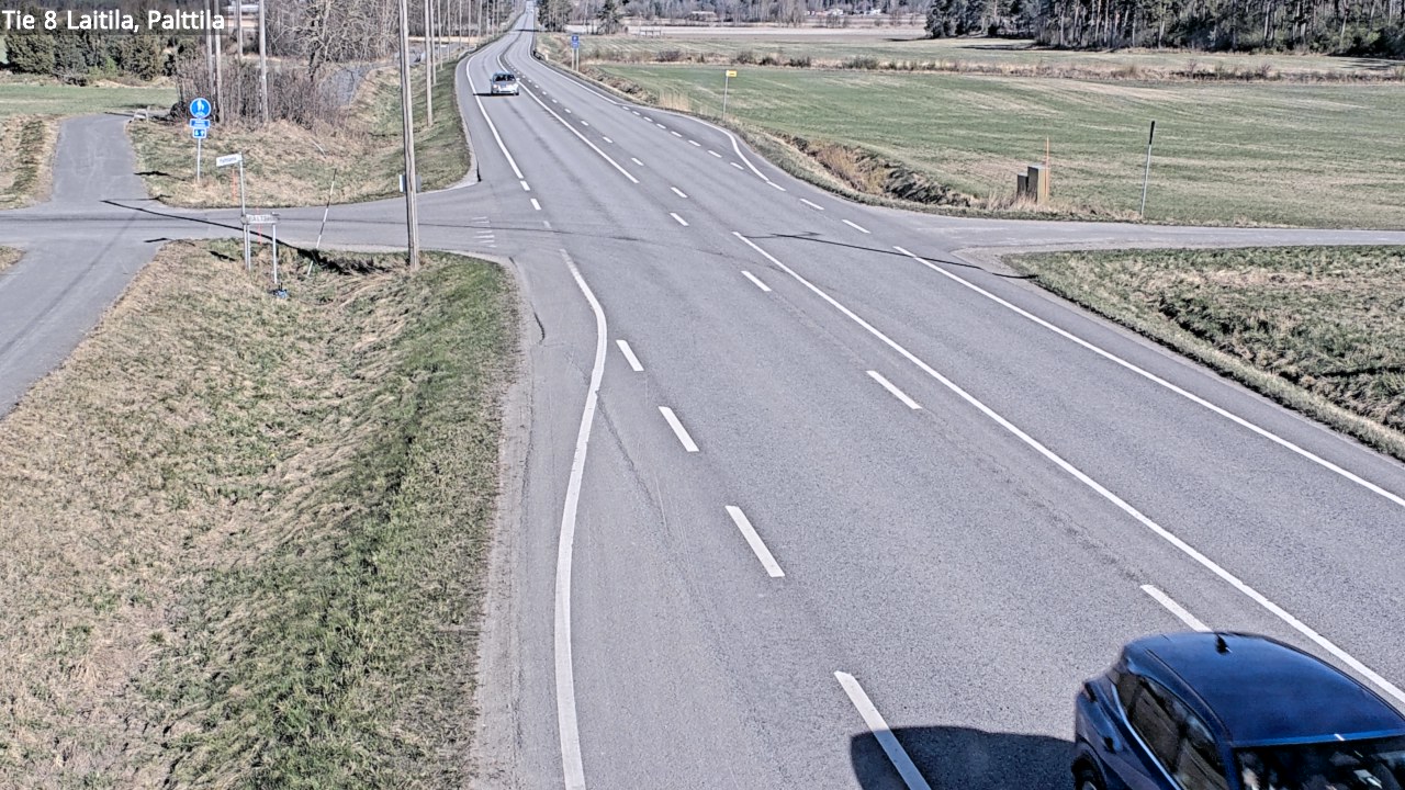 Kelikamerat Kuva Tie 8 Laitila, Palttila, Laitila, Varsinais-Suomi