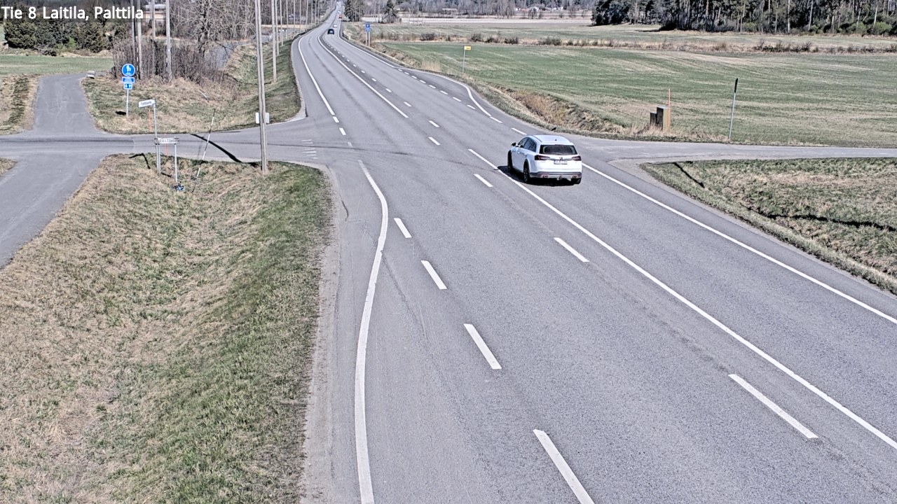 Kelikamerat Kuva Tie 8 Laitila, Palttila, Laitila, Varsinais-Suomi