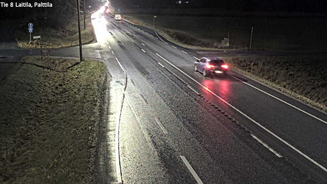 Weather Camera Image Väg 8 Laitila, Palttila, Laitila, Varsinais-Suomi