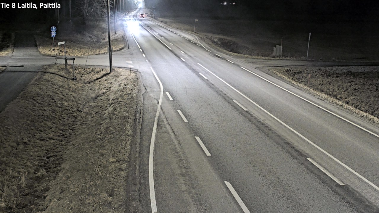 Weather Camera Image Road 8 Laitila, Palttila, Laitila, Varsinais-Suomi