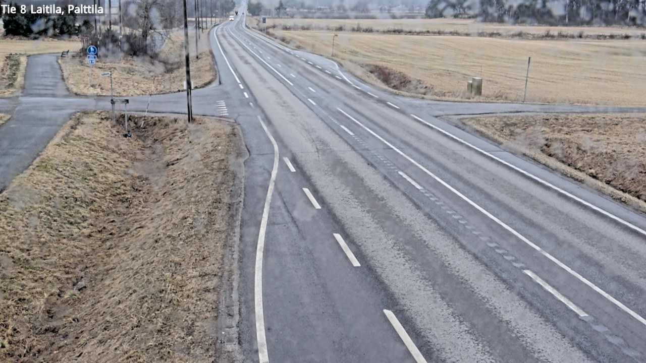 Weather Camera Image Väg 8 Laitila, Palttila, Laitila, Varsinais-Suomi