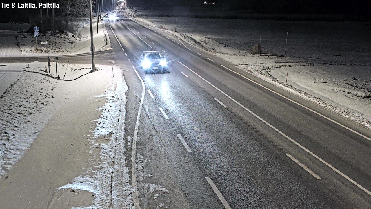 Weather Camera Image Väg 8 Laitila, Palttila, Laitila, Varsinais-Suomi
