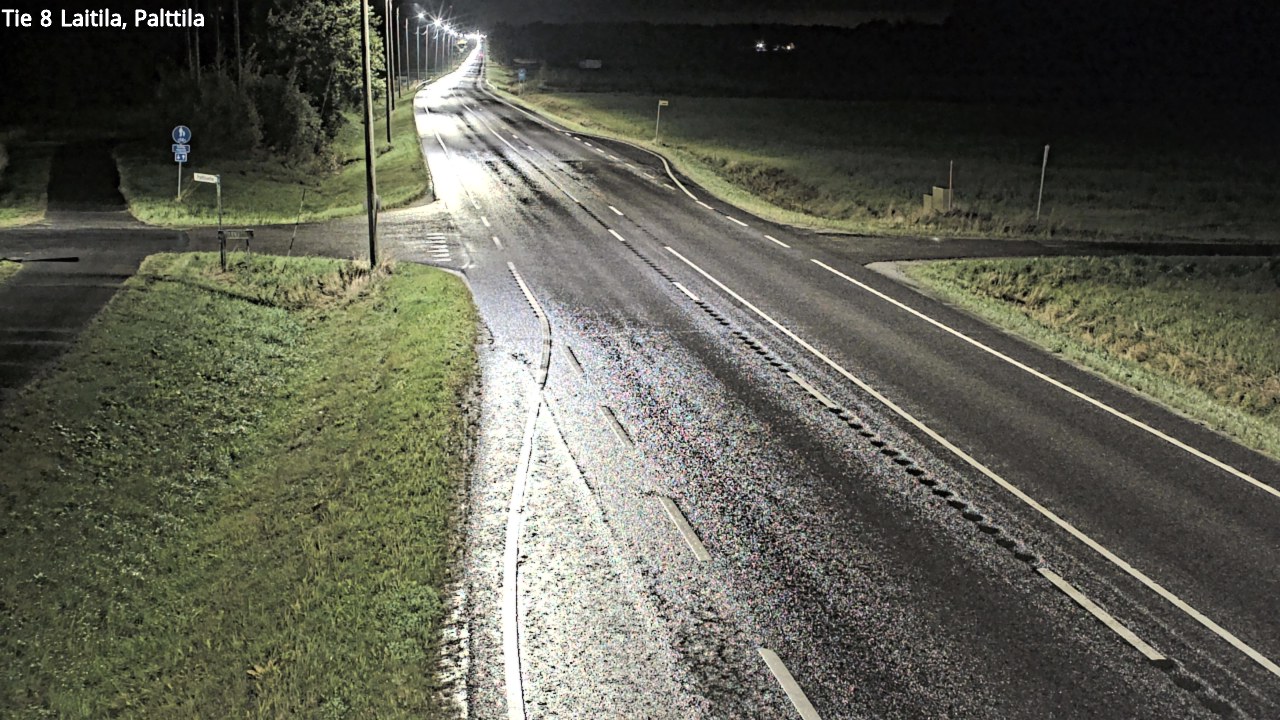 Weather Camera Image Road 8 Laitila, Palttila, Laitila, Varsinais-Suomi