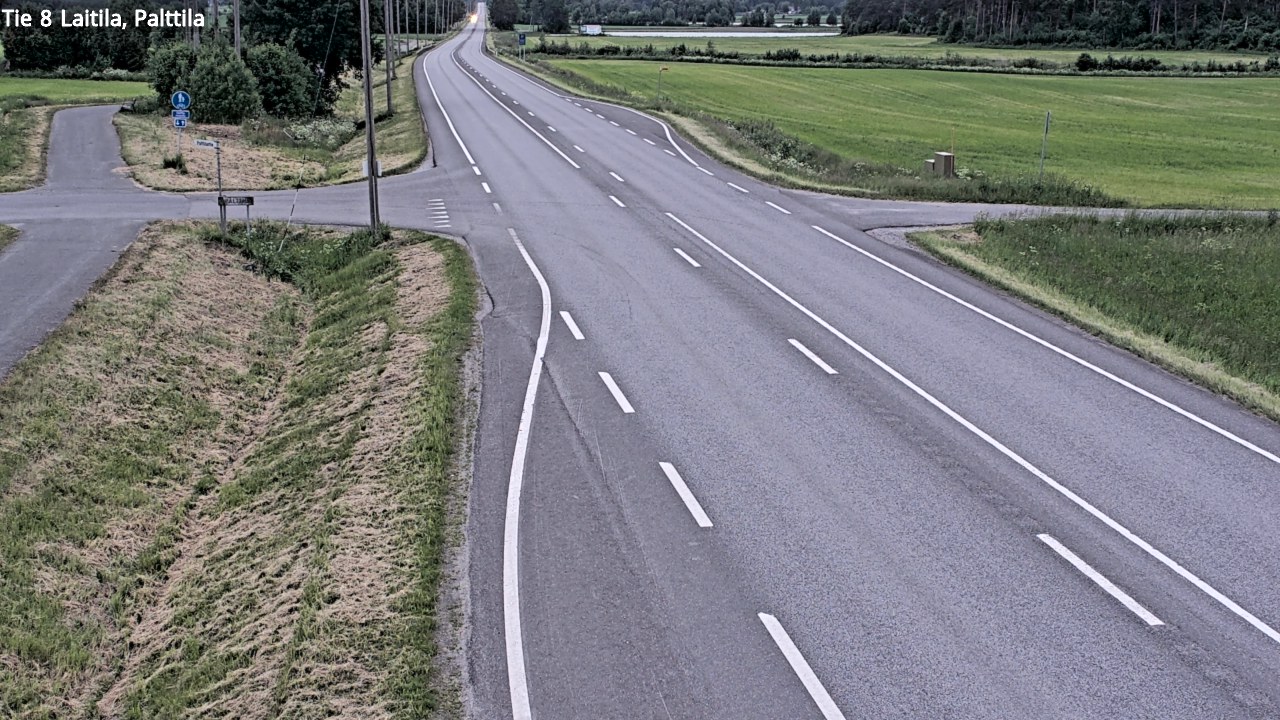 Kelikamerat Kuva Tie 8 Laitila, Palttila, Laitila, Varsinais-Suomi