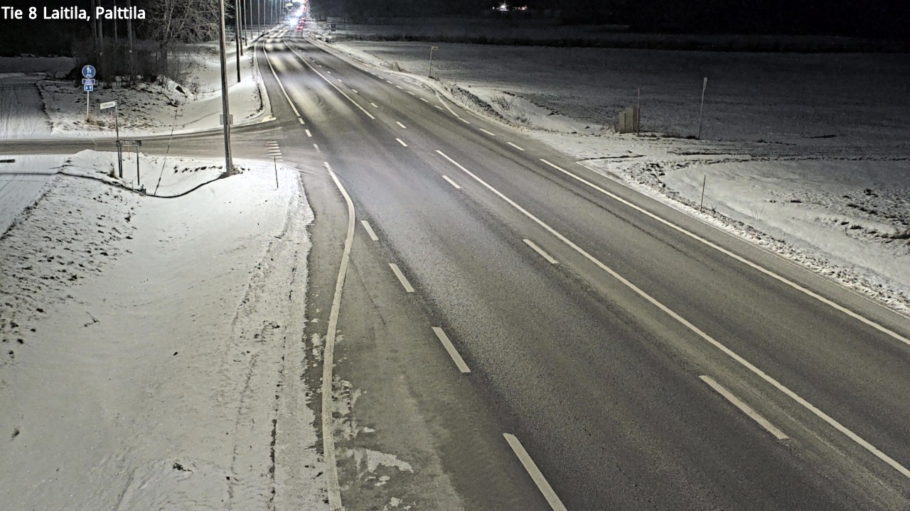 Weather Camera Image Road 8 Laitila, Palttila, Laitila, Varsinais-Suomi