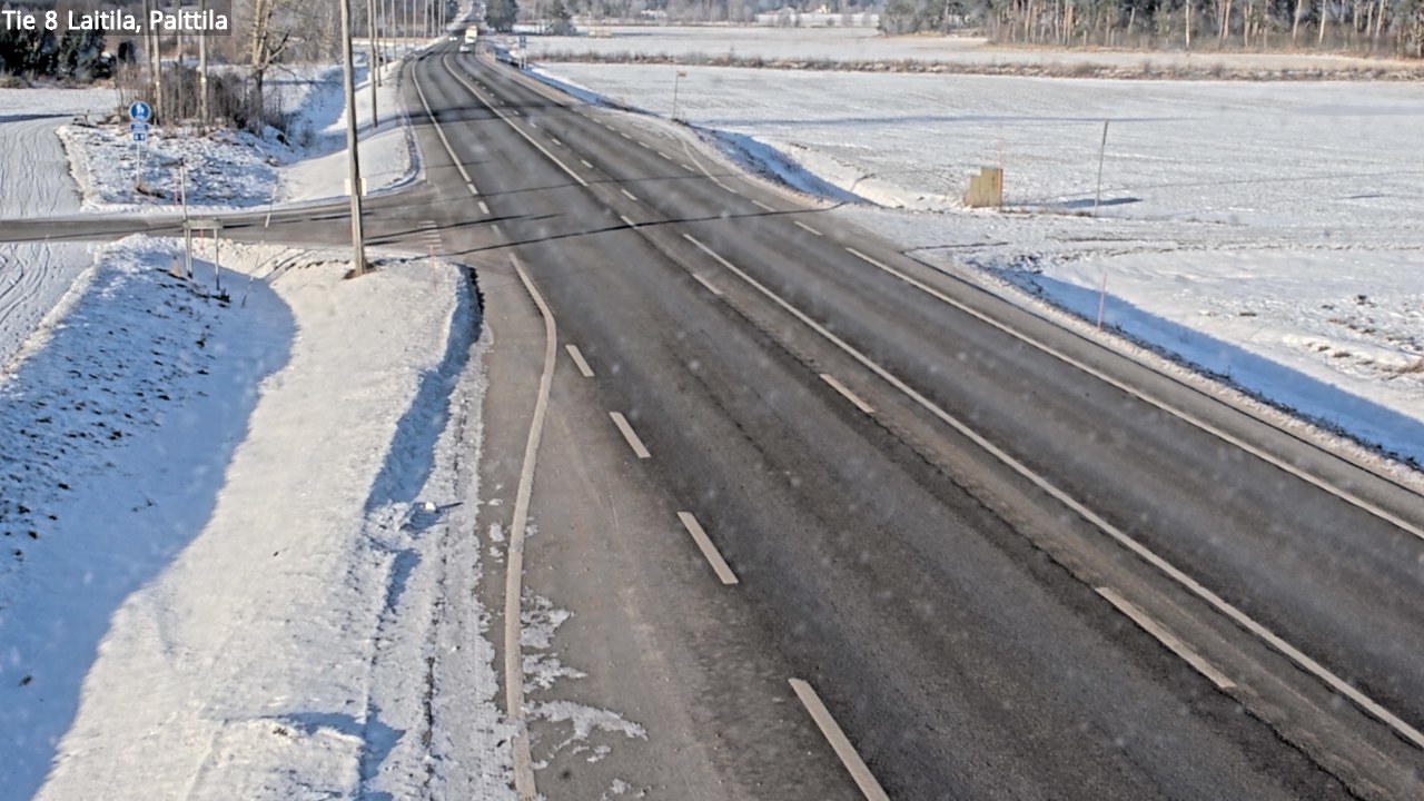 Kelikamerat Kuva Tie 8 Laitila, Palttila, Laitila, Varsinais-Suomi