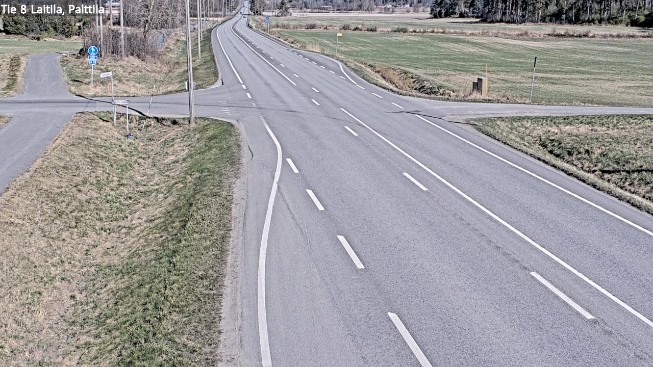 Kelikamerat Kuva Tie 8 Laitila, Palttila, Laitila, Varsinais-Suomi