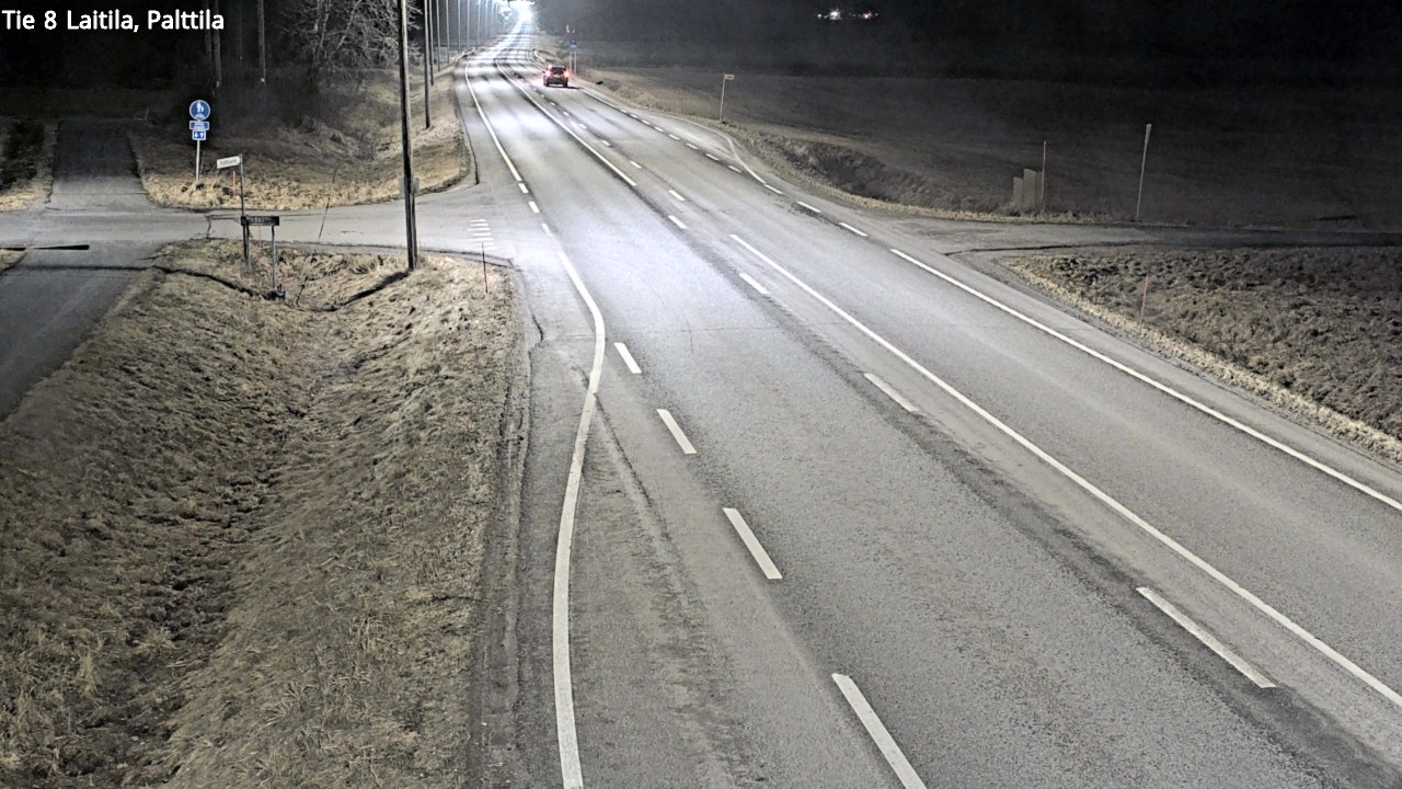 Weather Camera Image Road 8 Laitila, Palttila, Laitila, Varsinais-Suomi