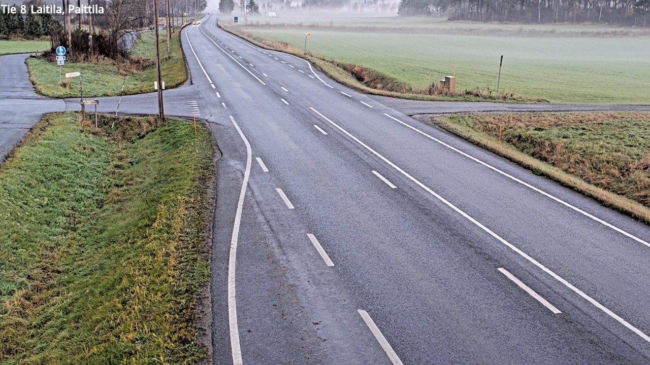 Kelikamerat Kuva Tie 8 Laitila, Palttila, Laitila, Varsinais-Suomi