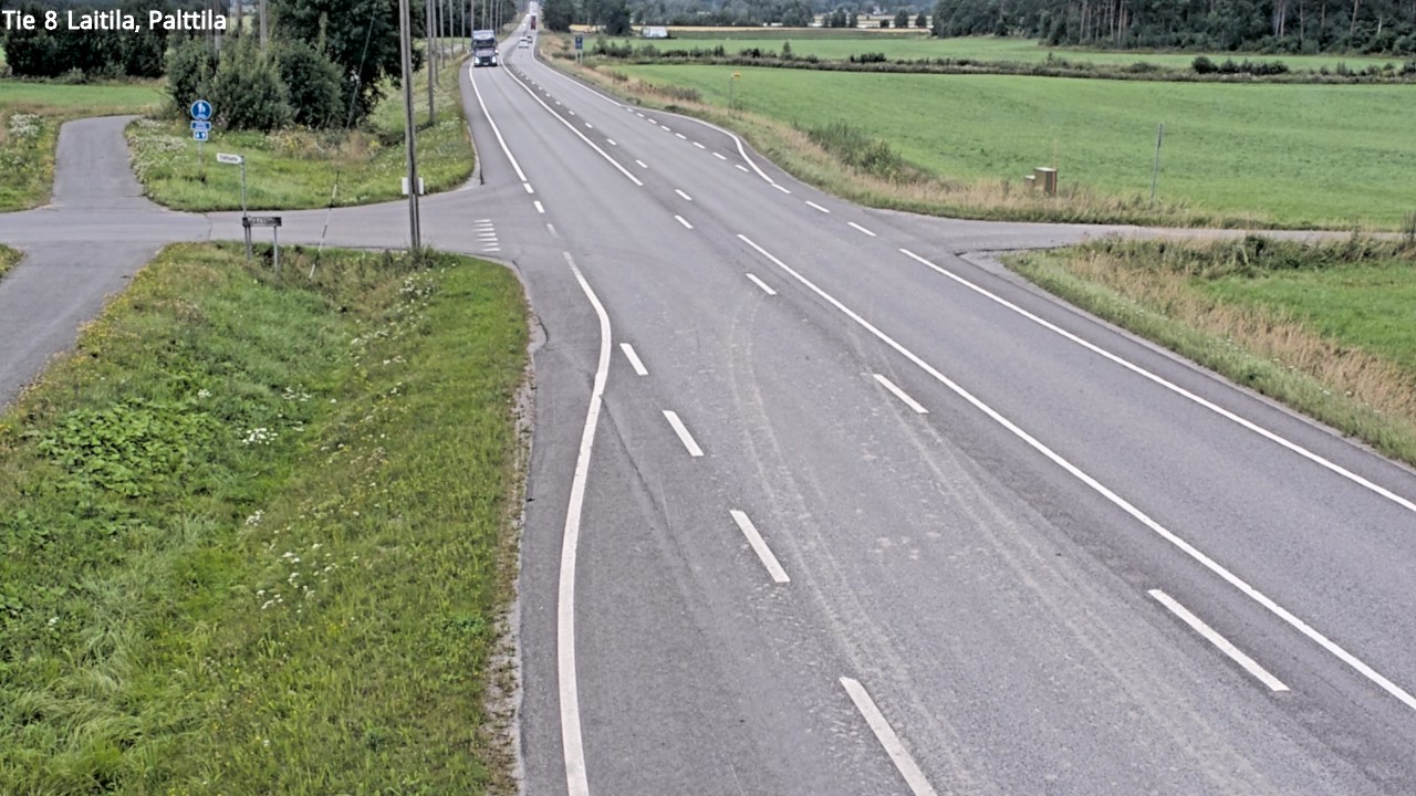 Weather Camera Image Road 8 Laitila, Palttila, Laitila, Varsinais-Suomi