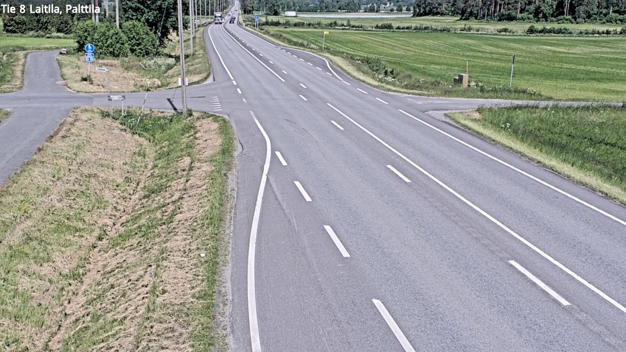 Kelikamerat Kuva Tie 8 Laitila, Palttila, Laitila, Varsinais-Suomi