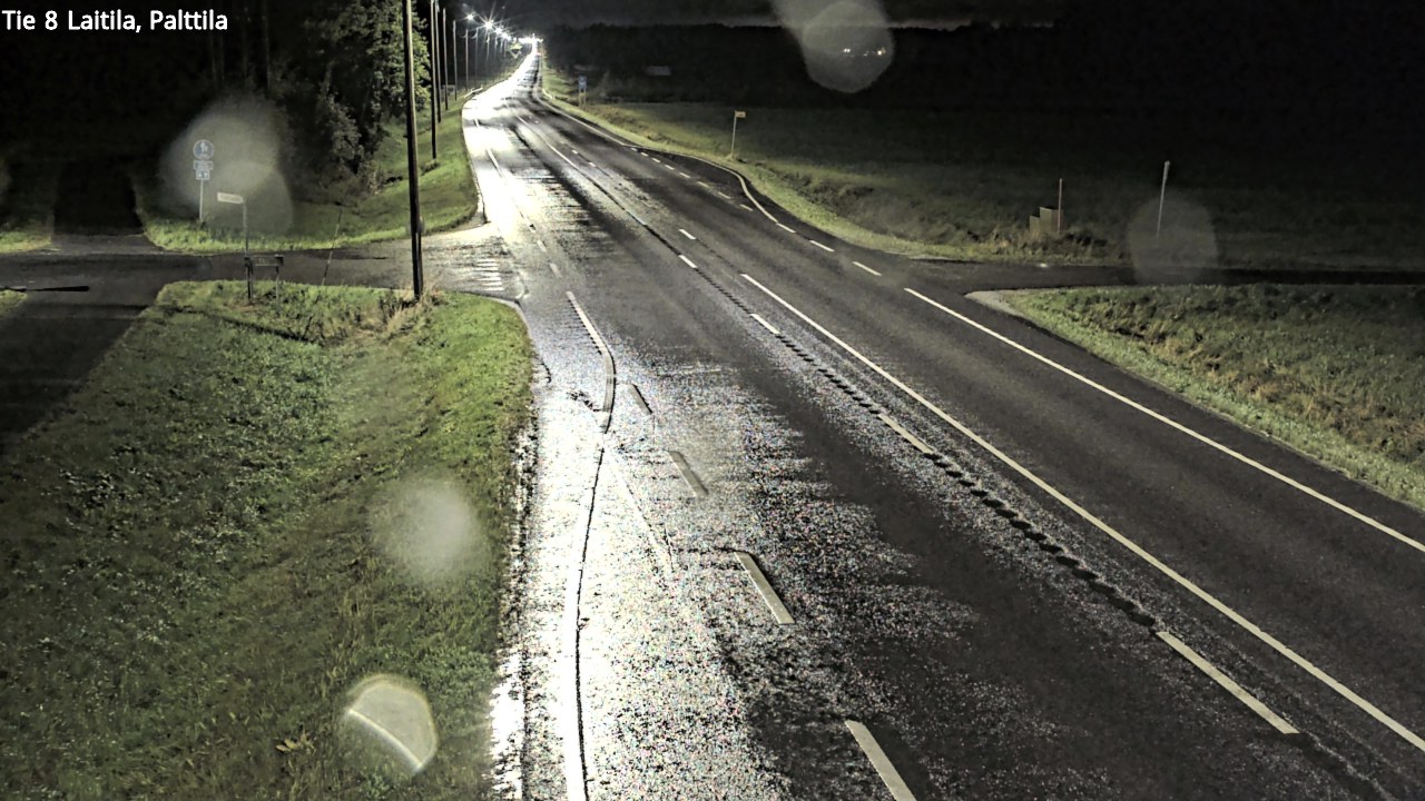 Weather Camera Image Road 8 Laitila, Palttila, Laitila, Varsinais-Suomi