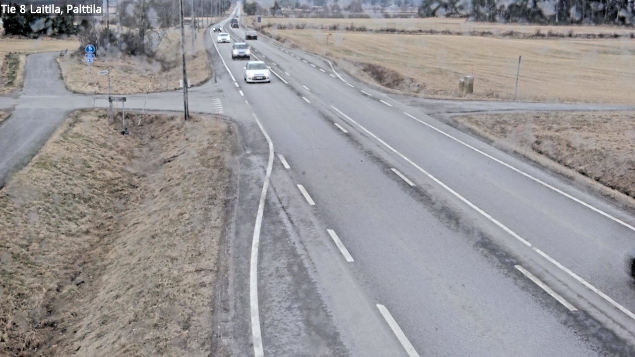 Weather Camera Image Väg 8 Laitila, Palttila, Laitila, Varsinais-Suomi