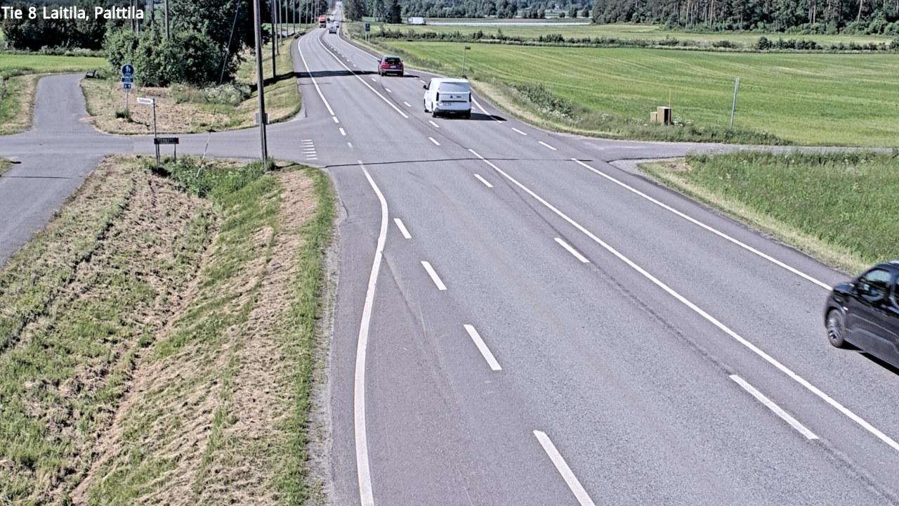 Kelikamerat Kuva Tie 8 Laitila, Palttila, Laitila, Varsinais-Suomi