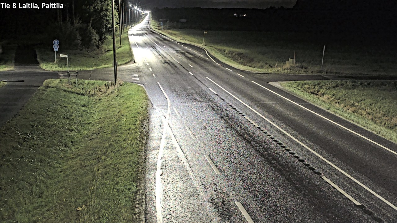 Weather Camera Image Road 8 Laitila, Palttila, Laitila, Varsinais-Suomi
