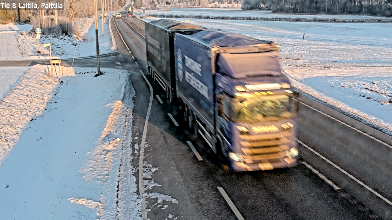 Kelikamerat Kuva Tie 8 Laitila, Palttila, Laitila, Varsinais-Suomi