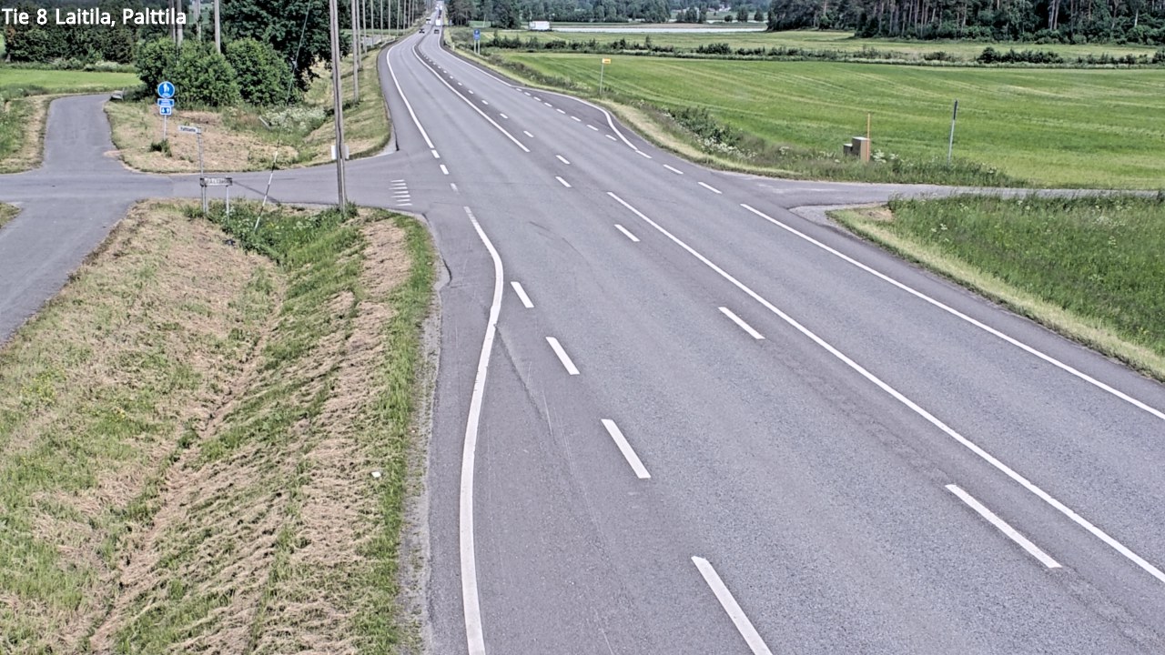 Kelikamerat Kuva Tie 8 Laitila, Palttila, Laitila, Varsinais-Suomi